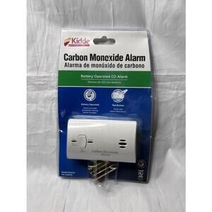Kidde Carbon Monoxide Detector Alarm Battery Operated 9CO5-LP2 NEW & SEALED